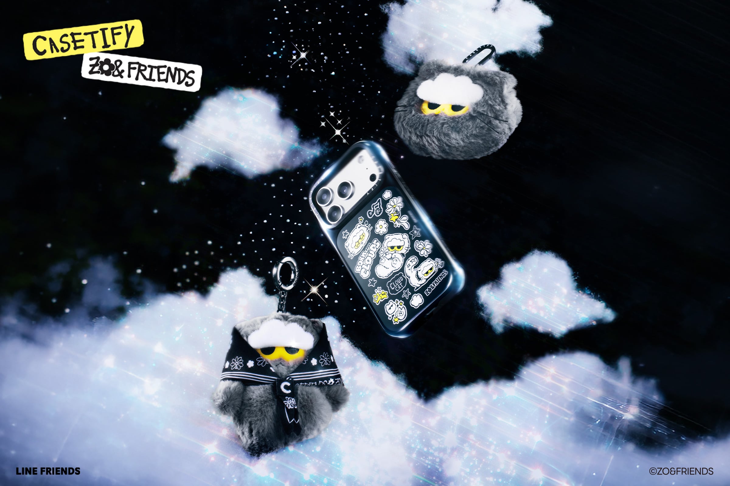 G-DRAGON「ZO&FRIENDS」再度聯手 CASETiFY!ZOA 化身超萌絨毛手機殼,DREAMLAND 系列正式登場!