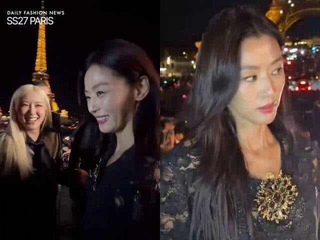 全智賢巴黎看秀臉部消瘦!網友反讚:「比過度拉皮更有有魅力!」