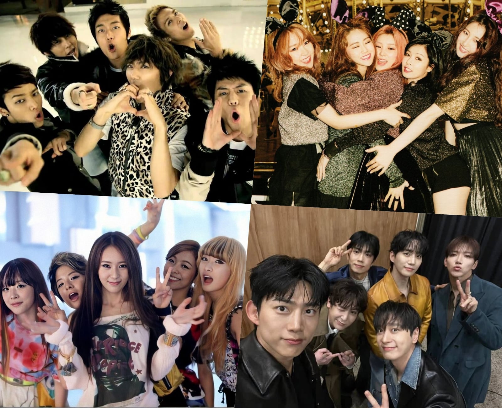 K-POP 二代團有哪些？BIGBANG 回歸、4Minute 解散、 f(x) 無限期休團⋯ 14 組韓團現況公開！