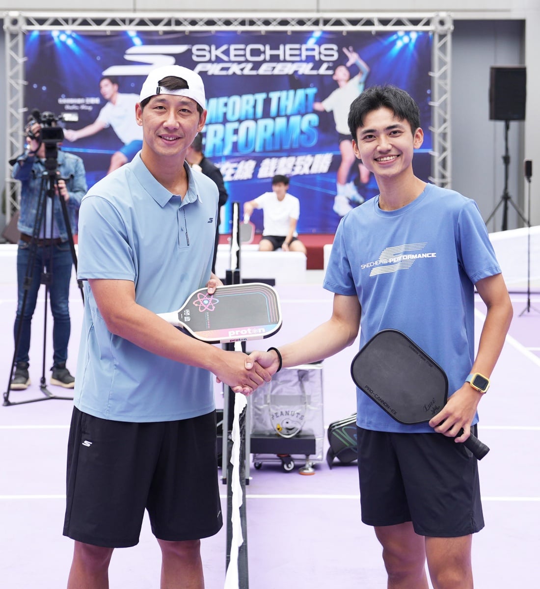 SKECHERS正式簽下台灣頂尖匹克球雙雄王耀城、鍾振煒!專業匹克球全系列登台!