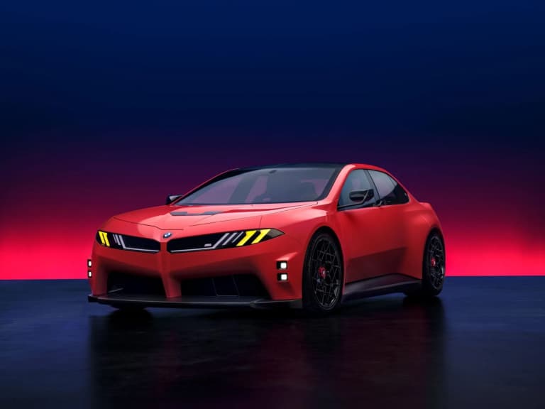 BMW 純電 M3 更接近量產版！發光雙腎護罩、寬體輪拱全曝光！