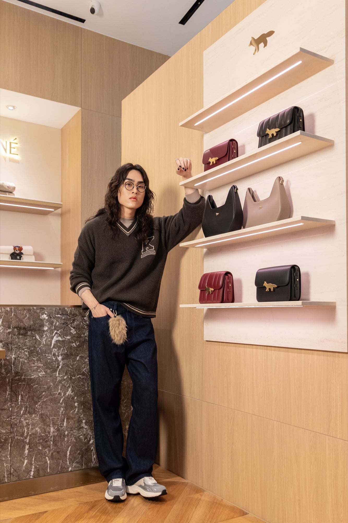 9m88、鶴The Crane驚喜同框!Maison Kitsuné 2026秋冬「巴黎探險家」系列必看造型搭配!