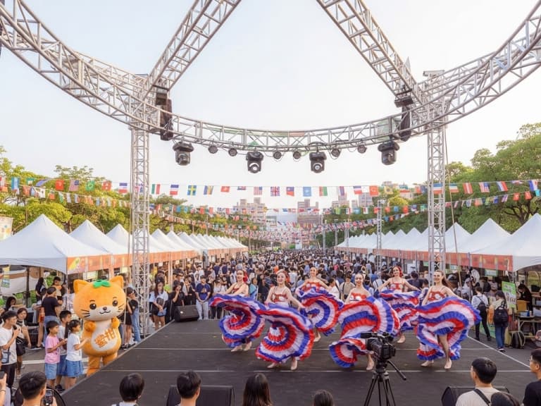 2026世界在屏東國慶連假登場！縣民公園100攤異國市集，消費滿100元集點換好禮