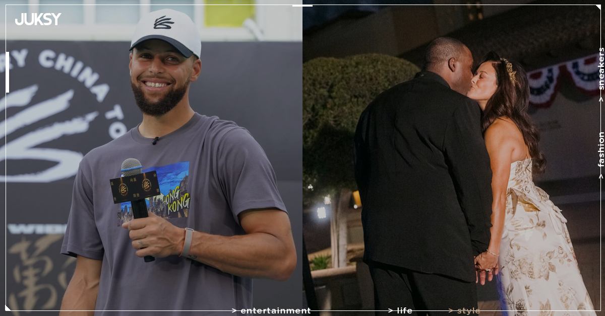 NBA/柯瑞 Stephen Curry 母親60歲再婚!索妮雅IG曬婚紗照,婚禮只籌備2個月
