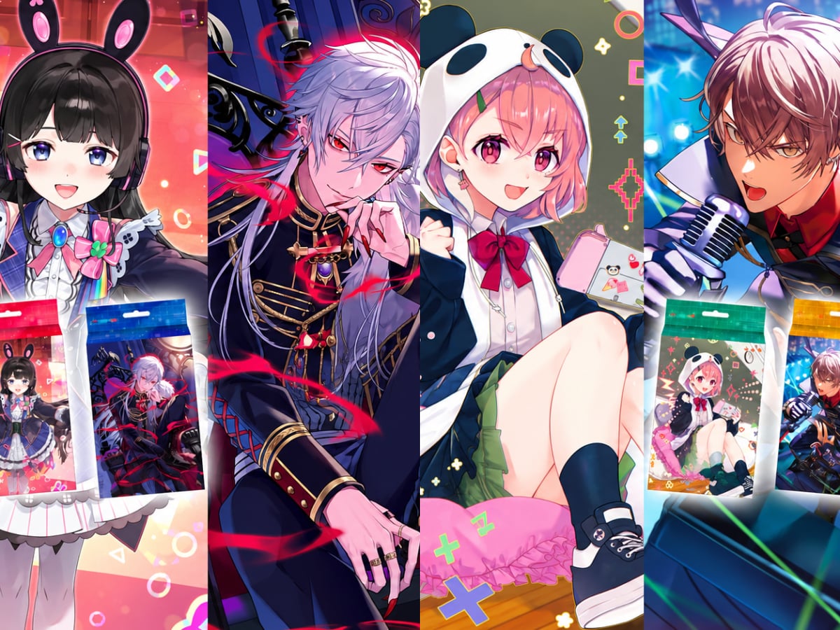 彩虹社《NIJISANJI 7 Colors Card Game》12月26日開賣！4款預組套牌、補充包、卡套一次看