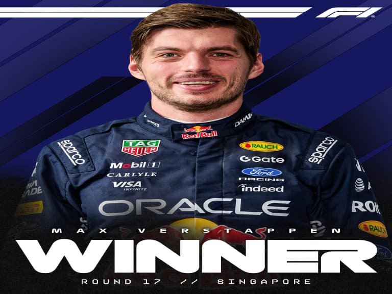 F1／維斯塔潘 Max Verstappen 終於贏新加坡站！正式寫下「全賽道制霸」偉大成就！