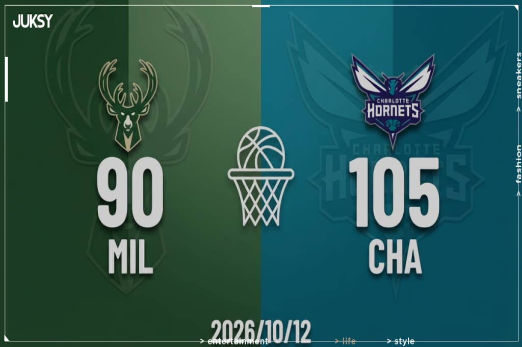 [2026/10/12 公鹿 @ 黃蜂 熱身賽] 米勒轟下18分 黃蜂主場完勝公鹿 熱身賽收下15分差勝利 - JUKSY 街星 籃球