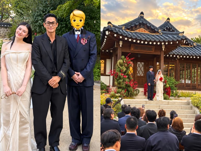 金容智閃婚！零戀情傳聞，金高銀、裴正楠曬韓屋婚禮合照曝光！