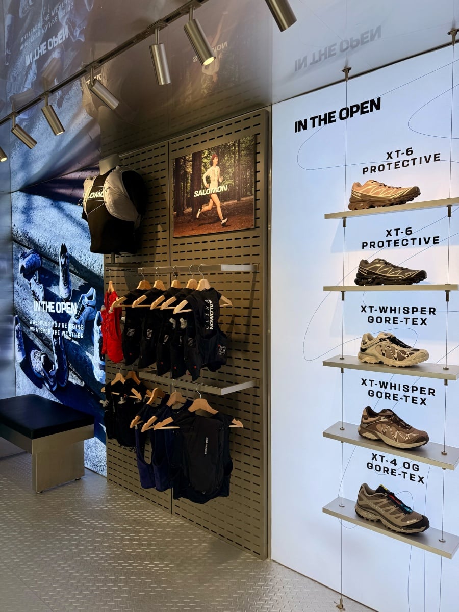 Salomon 2026 秋冬新品登場!林柏宏帥氣現身台中大遠百貨櫃快閃店、搶先解鎖秋冬戶外風!