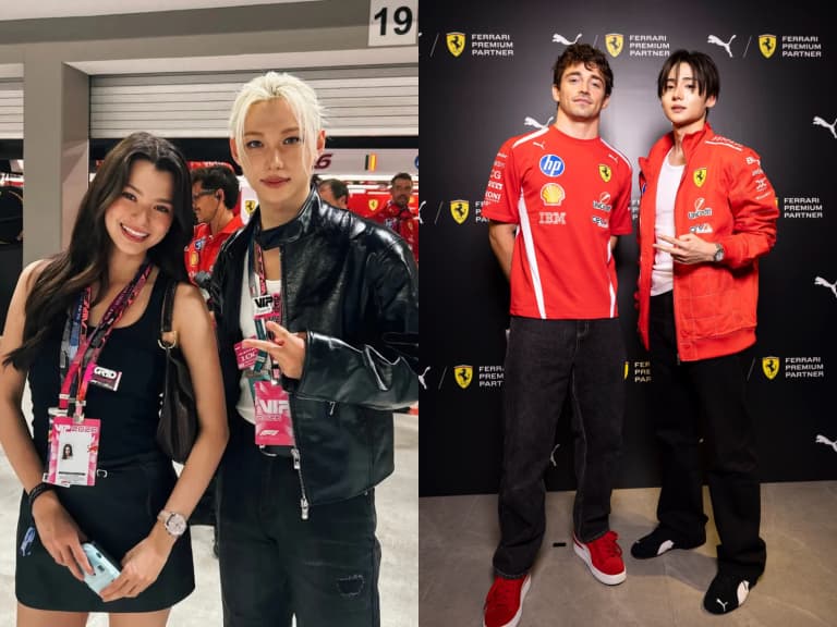 TAG Heuer 腕錶狂撩 F1 新加坡！Becky 粉鑽錶與李相沅紅色賽車外套太好看了吧