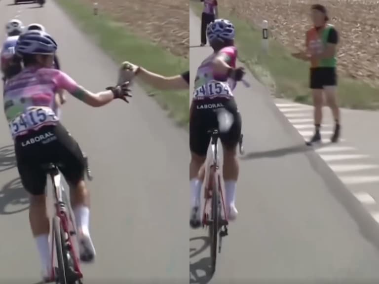 自行車比賽女騎士連 3 次接補給失敗遭疑故意！網友吵翻：「玩瑪利歐賽車？」