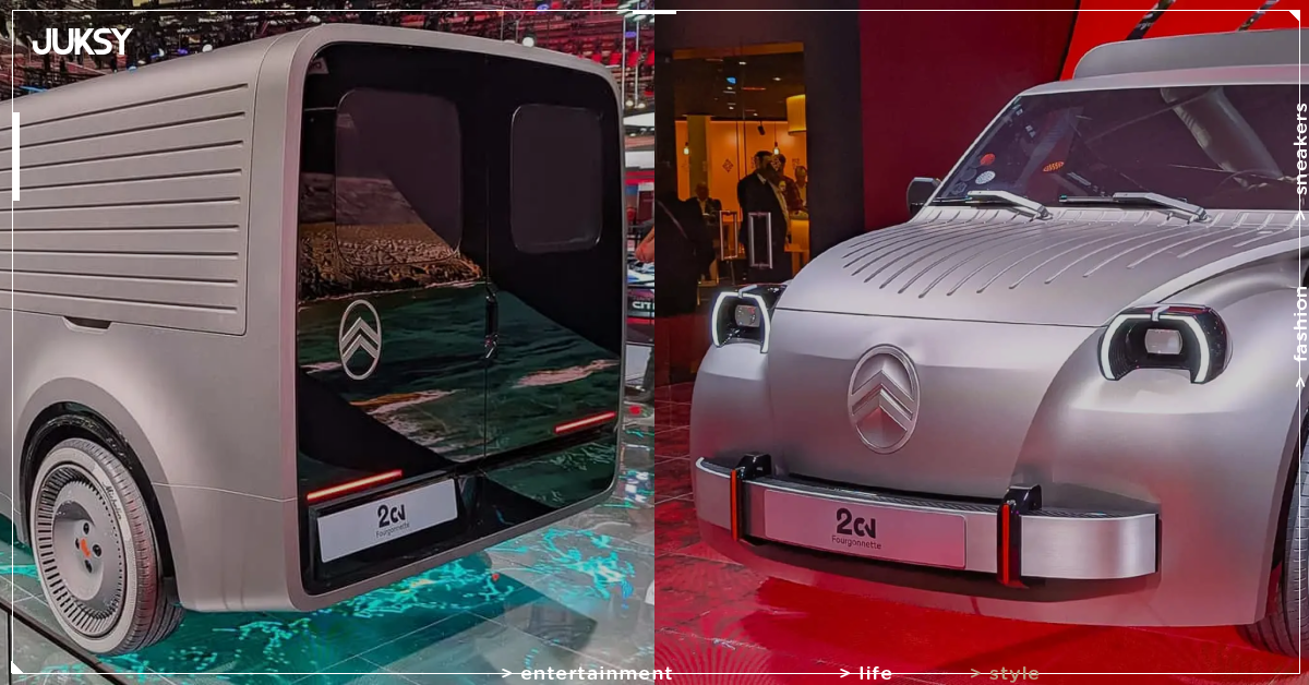法國CITROËN 2CV Fourgonette 廂型車巴黎車展亮相!車廠稱「熱情計畫」未確認量產!