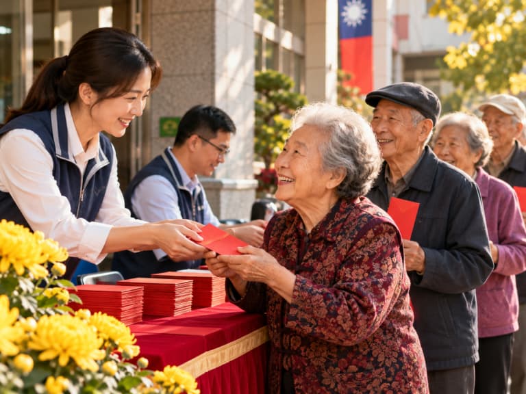 重陽節敬老禮金開領！宜蘭南澳百歲人瑞最高7萬元，桃園新北台南金額一次看！