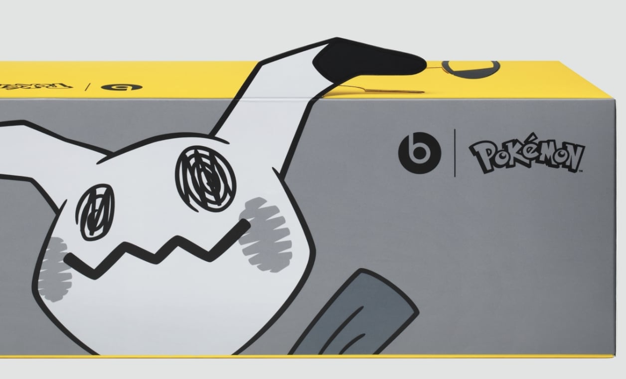 寶可夢 x Beats by Dre 聯名藍牙音響登場!皮卡丘、謎擬Q一起上身,10/15 開賣