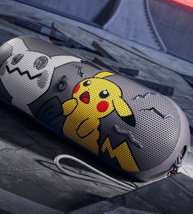 寶可夢 x Beats by Dre 聯名藍牙音響登場!皮卡丘、謎擬Q一起上身,10/15 開賣
