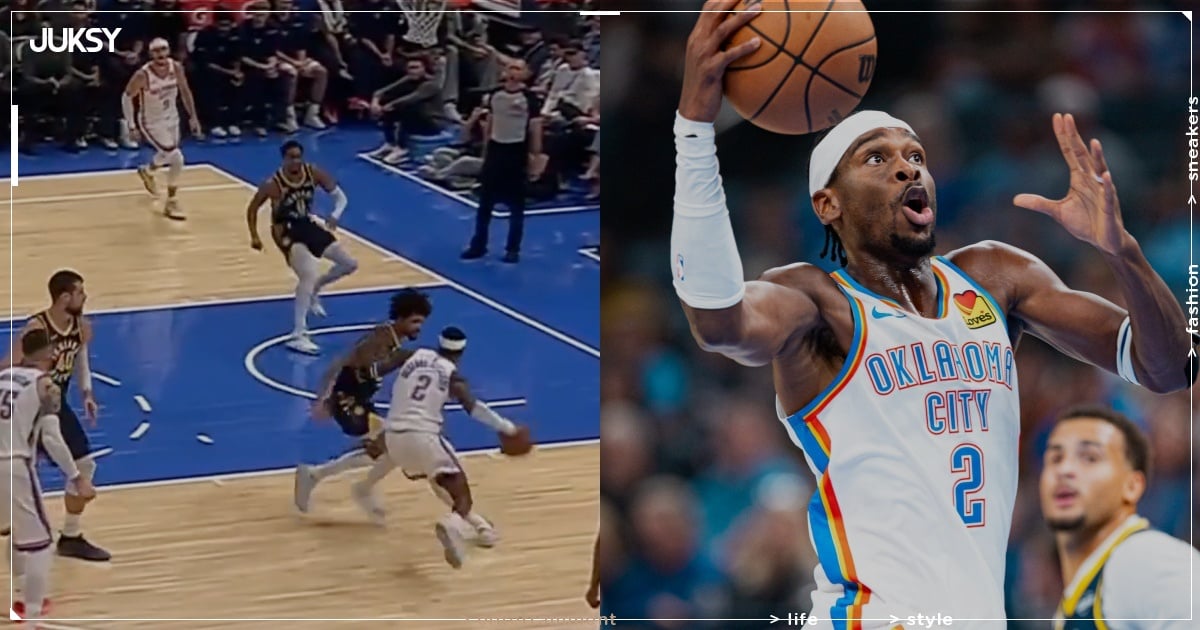 NBA/SGA 非持球手推人被抓進攻犯規了!球迷熱議「沒想到他也會有這一天!」