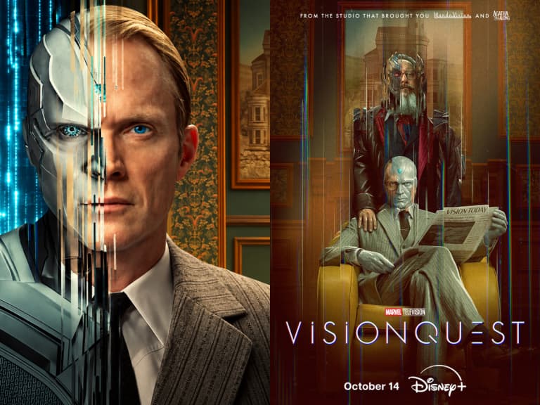 《幻視任務》10/14 登場！保羅貝特尼 Paul Bettany 再演幻視，全8集11/11完結