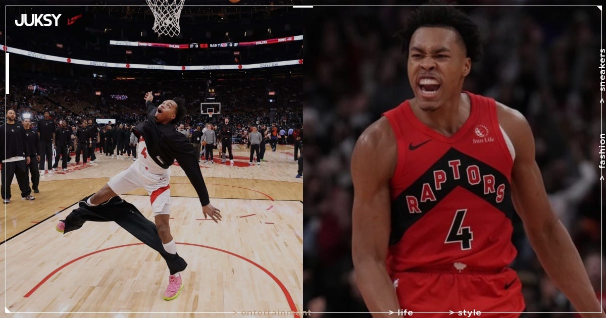 NBA/Scottie Barnes 灌籃「褲子掉落」畫面遭瘋傳!本人無奈「為什麼要搞我啊兄弟!」