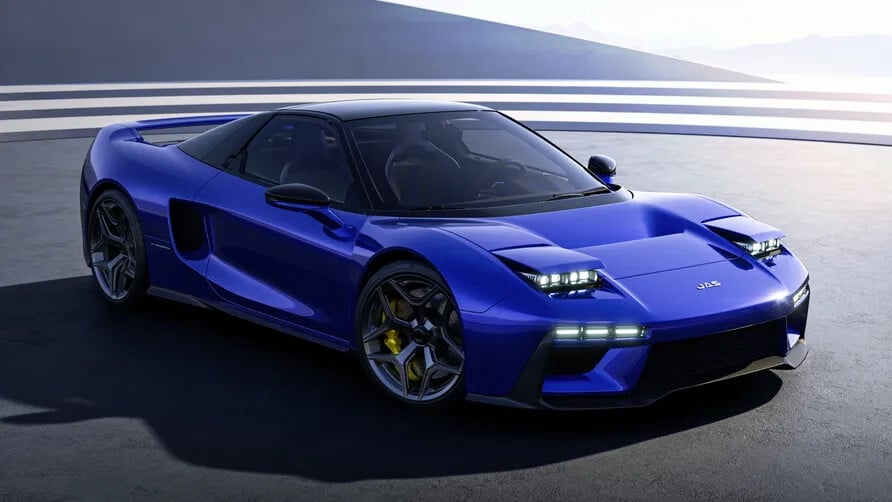 本田 Honda 初代 NSX 重生!JAS Tensei 登巴黎車展,425 匹 V6 搭 6 速手排!