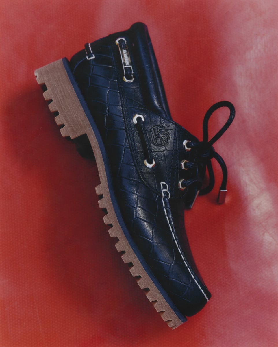 Timberland® x Jacquemus 聯名鱷紋皮革帆船鞋發表!台灣開賣資訊公開、兩款配色一次掌握!