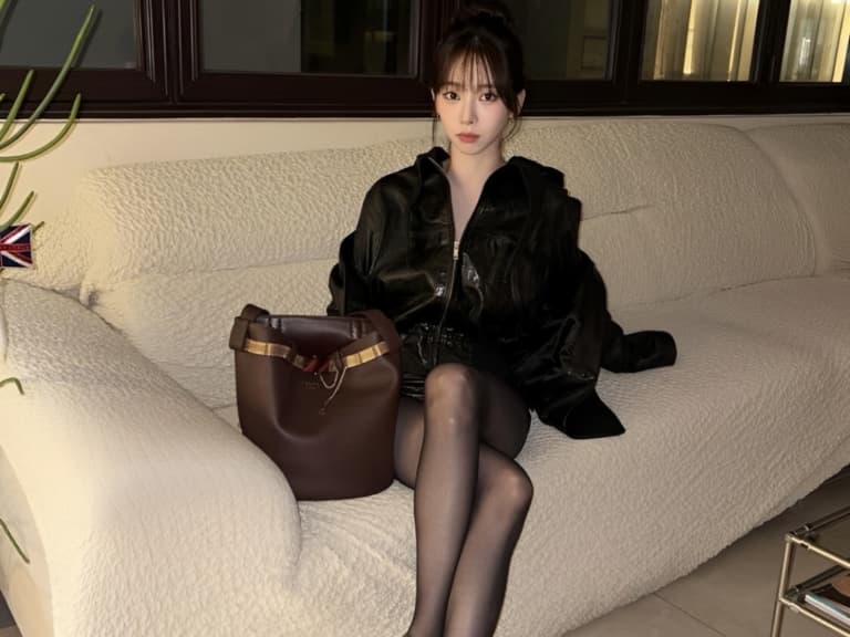 透膚黑絲襪穿搭 5 大技巧推薦！學 Karina、Jennie 打造高級時髦好比例！