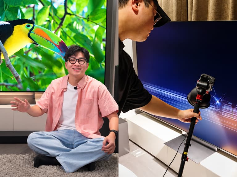 Joeman開箱26萬SONY電視被砸出洞！員工要賠，他回：「你是來工作的，不是來賠錢的」