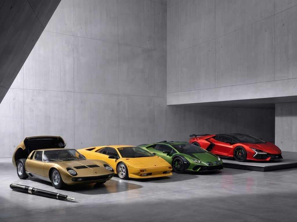 義大利 Lamborghini Revuelto SV 賽道進化版正式亮相，Temerario Sterrato 釋出越野暗示！Miura 60週年還推出紀念鋼筆