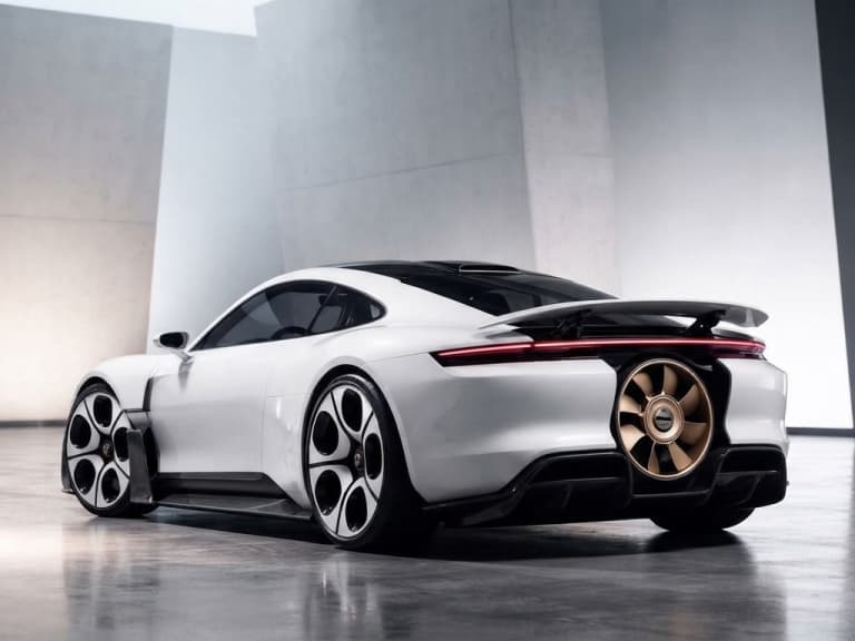 德國 Porsche Mission S 紐約亮相！定位高於911，車尾巨型風扇致敬917賽車