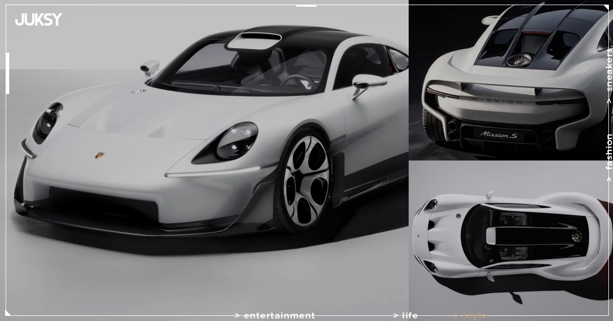 德國 Porsche Mission S 紐約亮相!定位高於911,車尾巨型風扇致敬917賽車