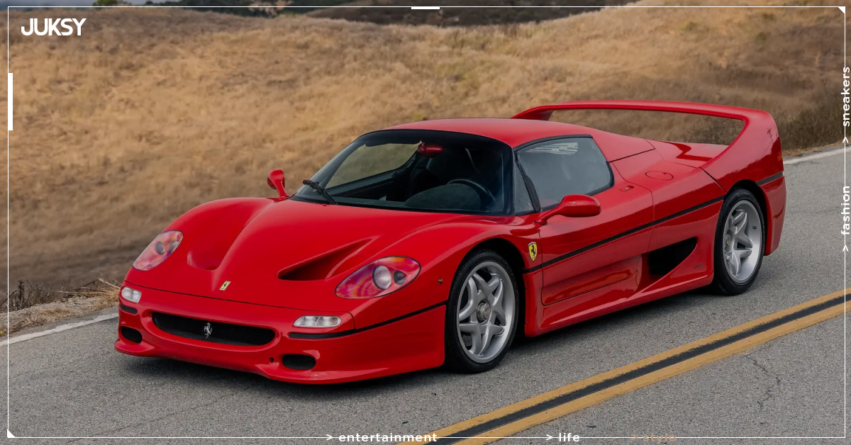 義大利 Ferrari F50 僅跑106英里現身拍賣!10月31日預估成交價破2000萬美元,恐刷新紀錄!