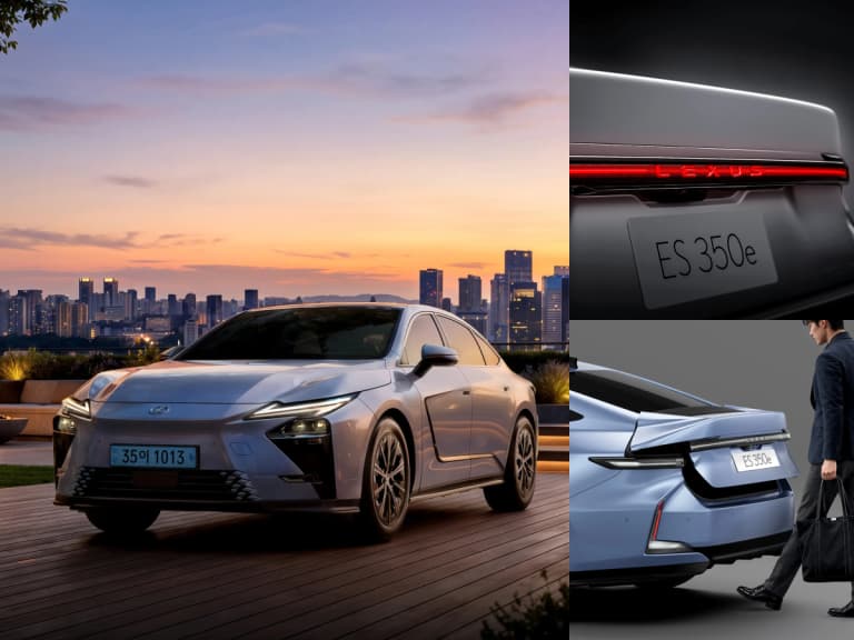 韓國Lexus全新ES上市！首款純電ES350e續航478公里，7160萬韓圜起