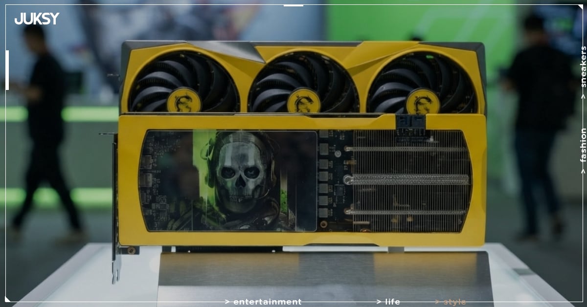 MSI RTX 5080 聯名《決勝時刻:現代戰爭 4》!黃色散熱器加 Ghost 背板,10/23 上市!