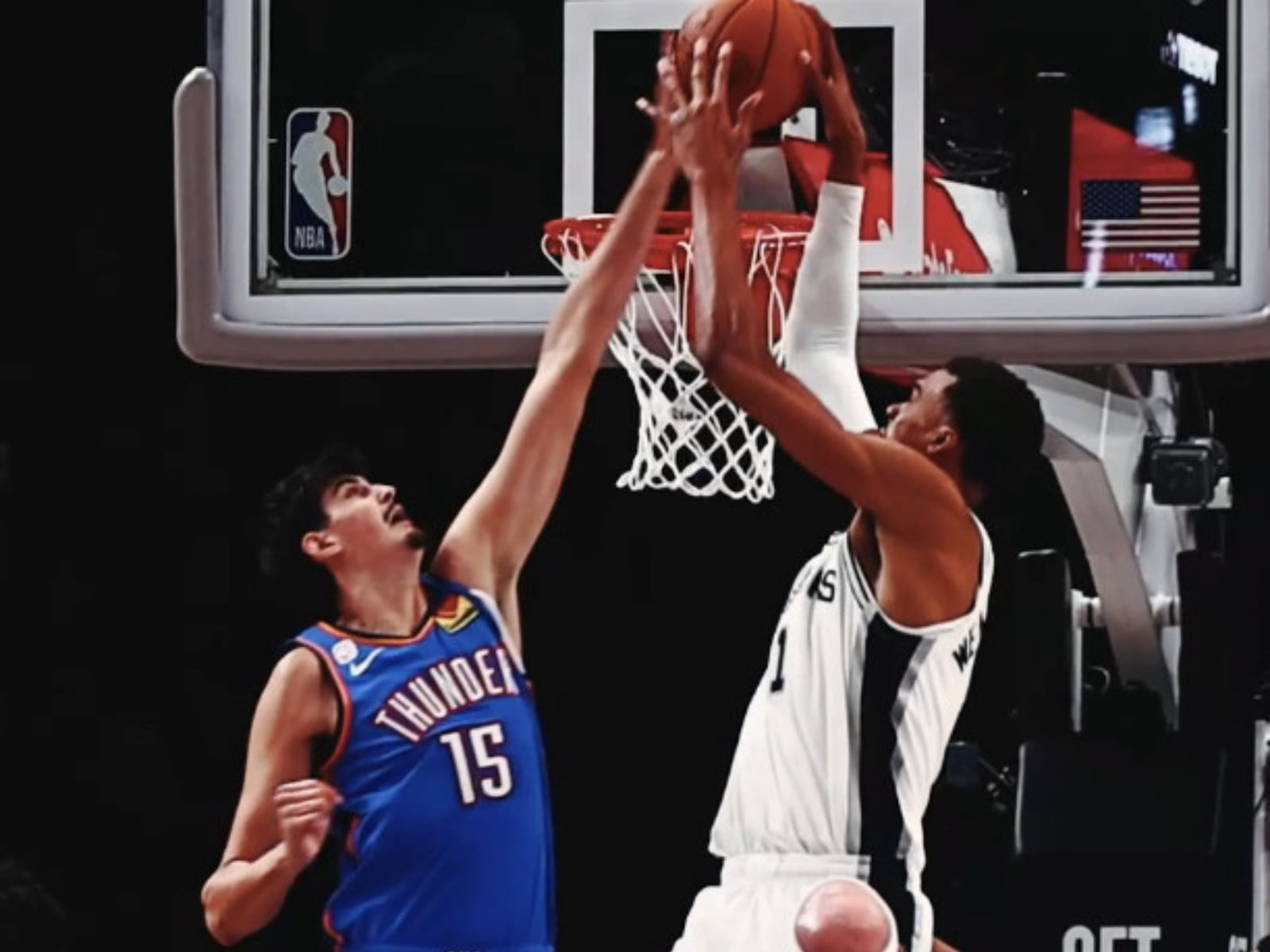 NBA／Aday Mara 封阻文班亞馬 Victor Wembanyama ！隨後空接灌籃得手網友一致封他「對馬戰鬼」！