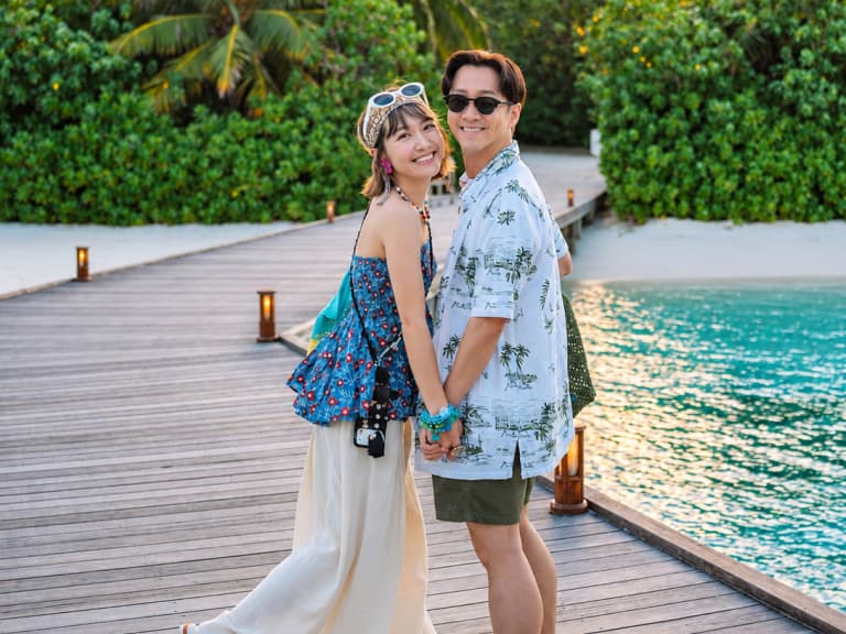 陳漢典Lulu結婚1週年沒約會！三更半夜順金鐘講稿，許願「颱風不要來」