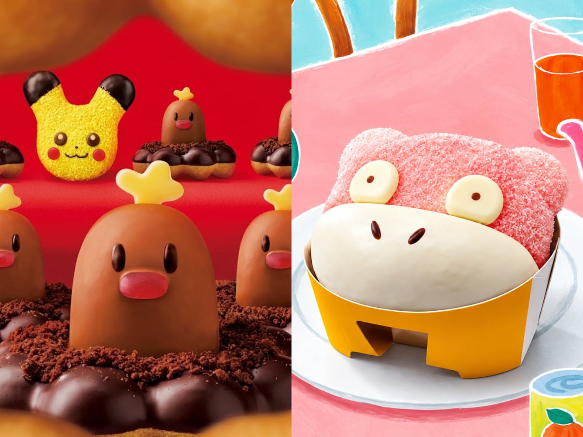 日本Mister Donut《寶可夢》聯名甜點11月4日開賣！阿羅拉地鼠波堤、呆呆獸甜甜圈登場