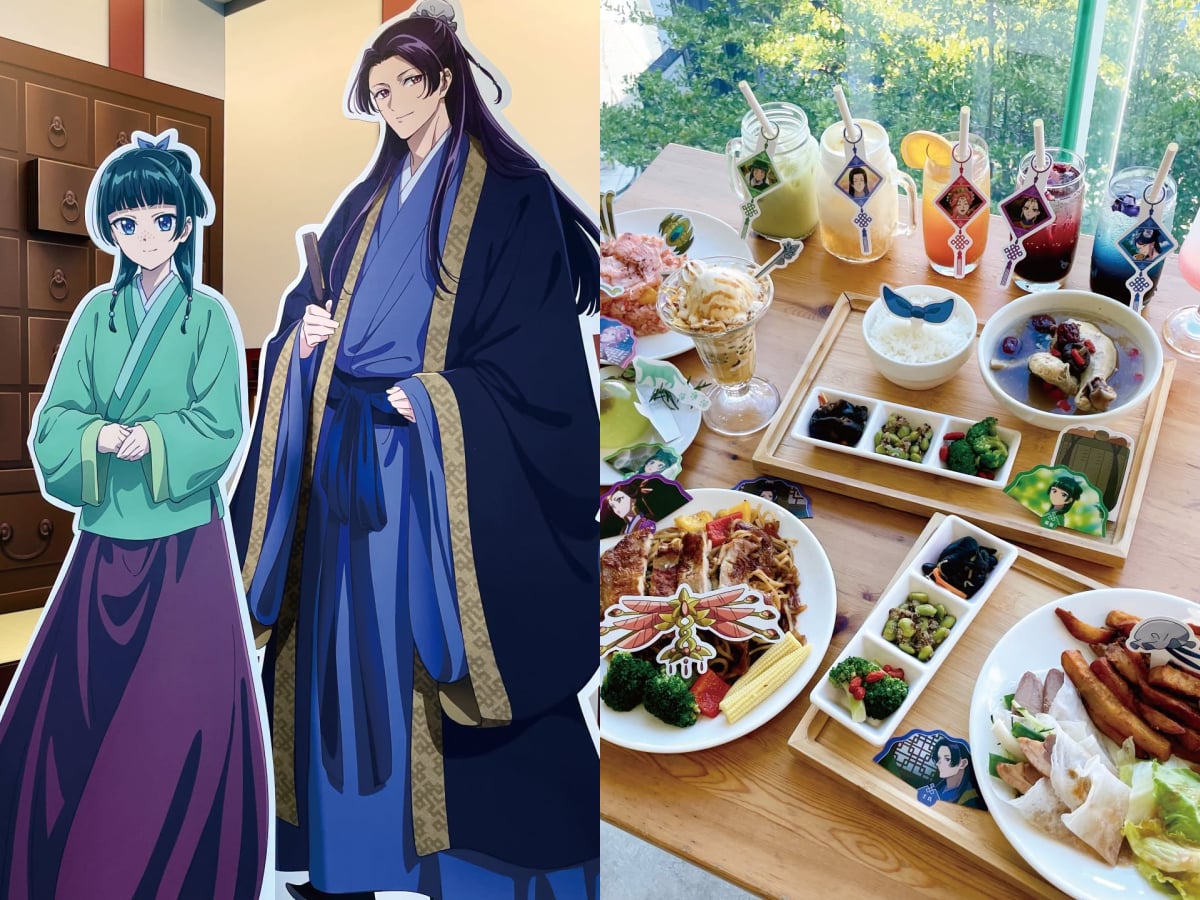 《藥師少女的獨語》主題咖啡廳西門、高雄開張！貓貓藥膳雞湯、壬氏布丁杯點餐送角色卡！