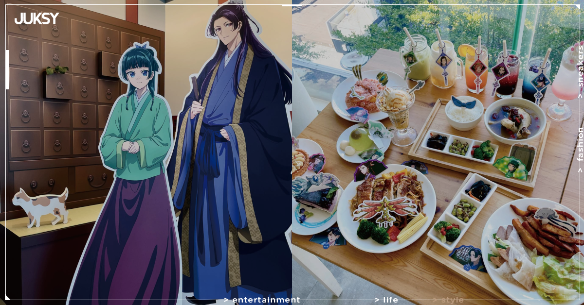 《藥師少女的獨語》主題咖啡廳西門、高雄開張！貓貓藥膳雞湯、壬氏布丁杯點餐送角色卡！