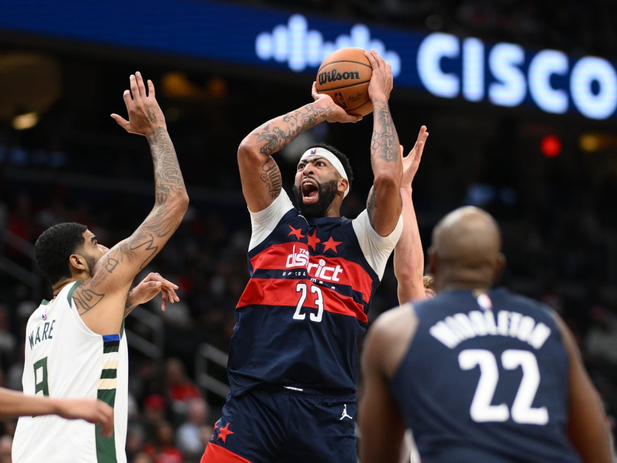 NBA / Anthony Davis 巫師首戰狂砍 34 分、12 籃板！率隊逆轉公鹿，主場響起 MVP 呼聲！