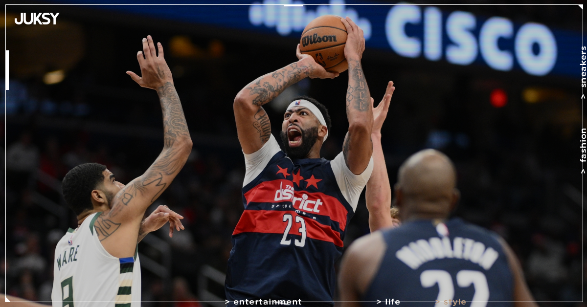NBA / Anthony Davis 巫師首戰狂砍 34 分、12 籃板!率隊逆轉公鹿,主場響起 MVP 呼聲!