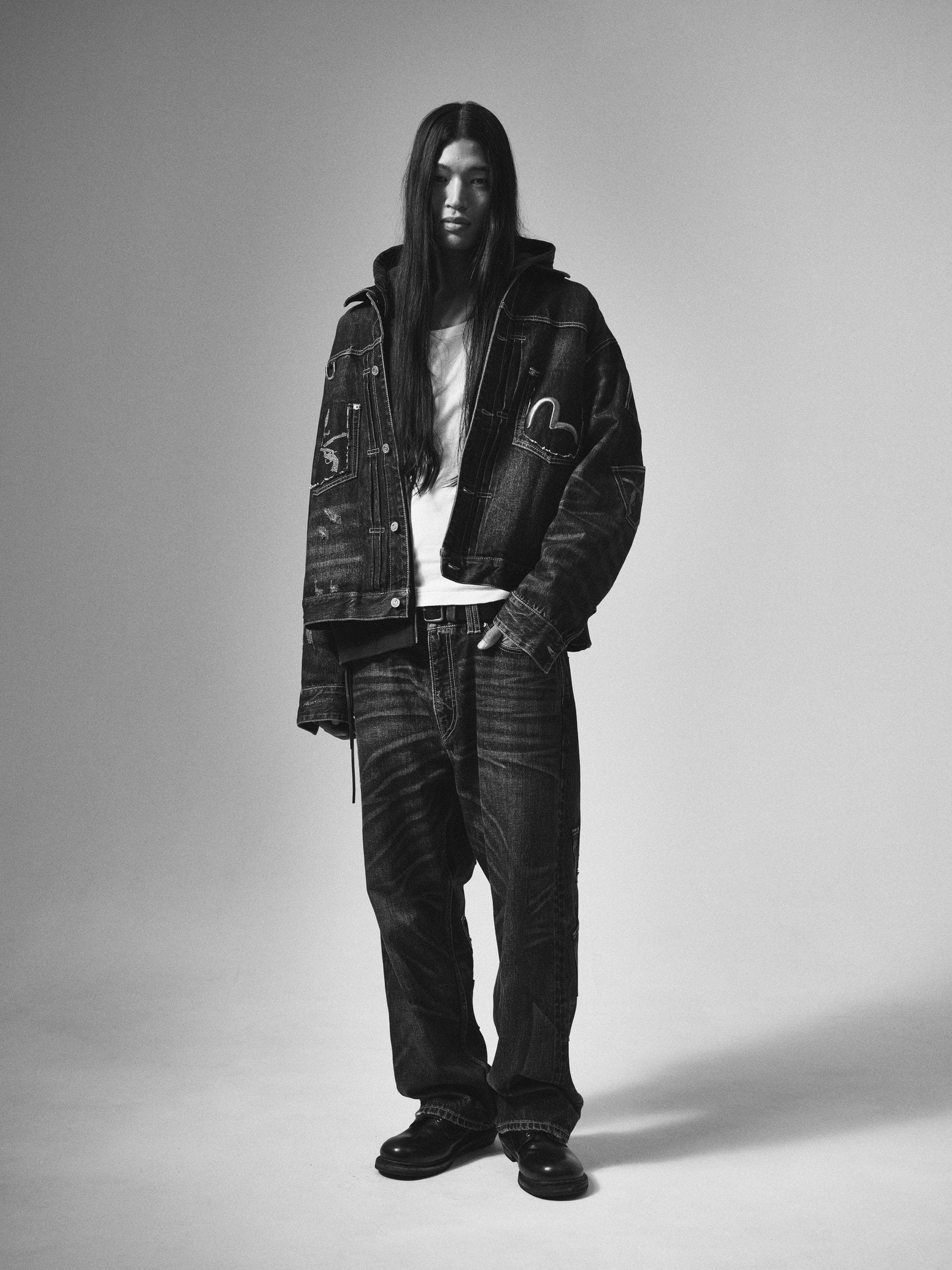 JUKSY POINT/骷髏、雙槍與海鷗相遇!mastermind JAPAN、roarguns 雙主理人談 EVISU 三方聯名與黑色美學背後故事