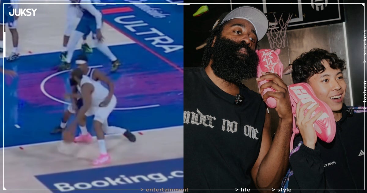 James Harden 實現與 Ray 的諾言!開幕戰上腳 adidas Harden Vol.10「RUEI」PE 亮相!