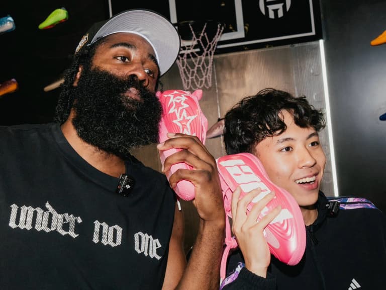 James Harden 實現與 Ray 的諾言！開幕戰上腳 adidas Harden Vol.10「RUEI」PE 亮相！