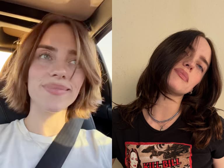 怪奇比莉 Billie Eilish IG 曝淺棕色短髮髮型！粉絲看完驚呼：「根本是哥哥 Finneas！」
