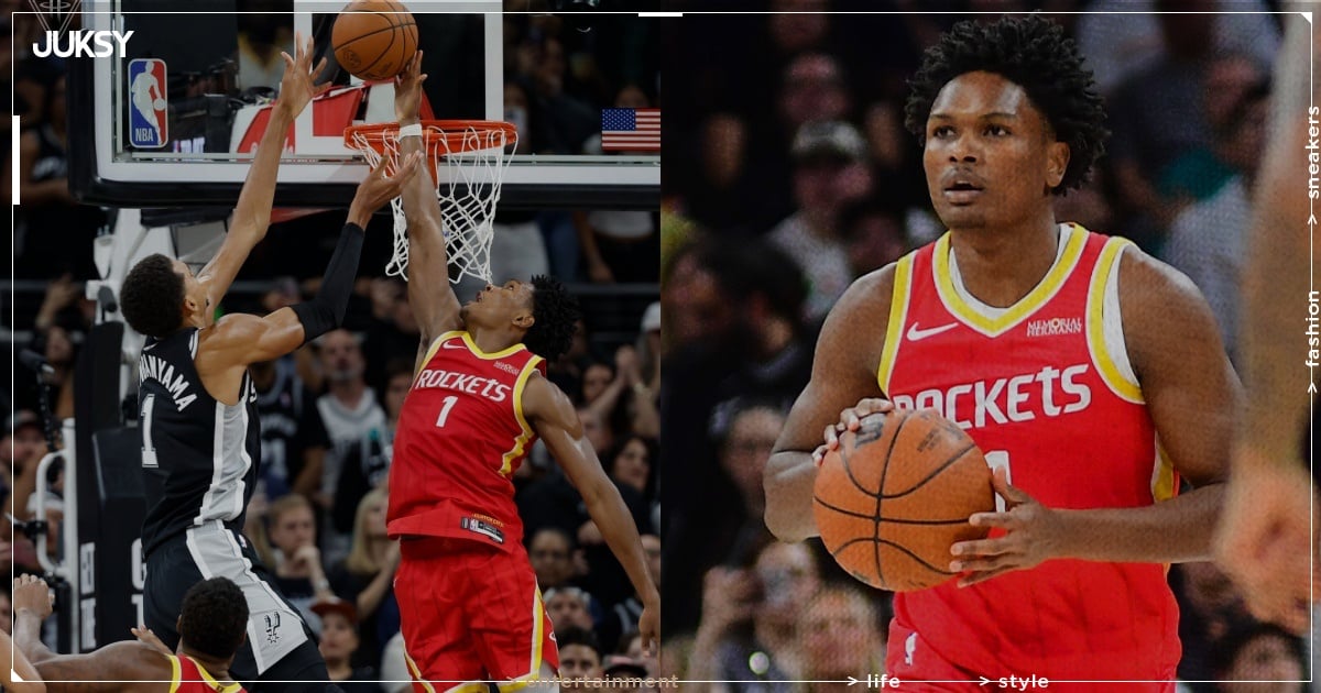 NBA/Amen Thompson 對 Wembanyama 再見火鍋!火箭賞馬刺開季二連敗!