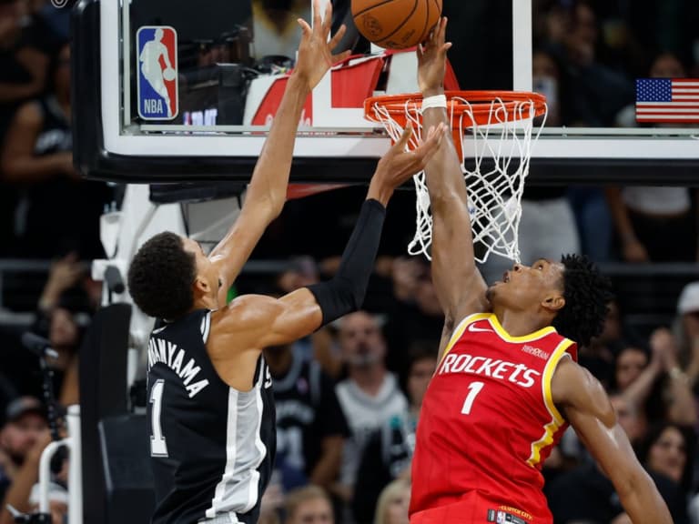 NBA／Amen Thompson 對 Wembanyama 再見火鍋！火箭賞馬刺開季二連敗！