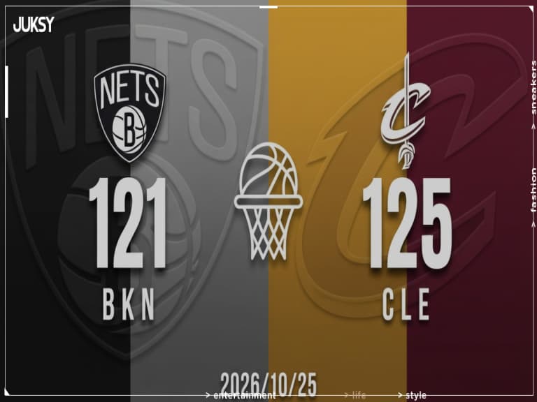 [2026/10/25 籃網 @ 騎士] 米契爾轟下22分 騎士主場險勝籃網