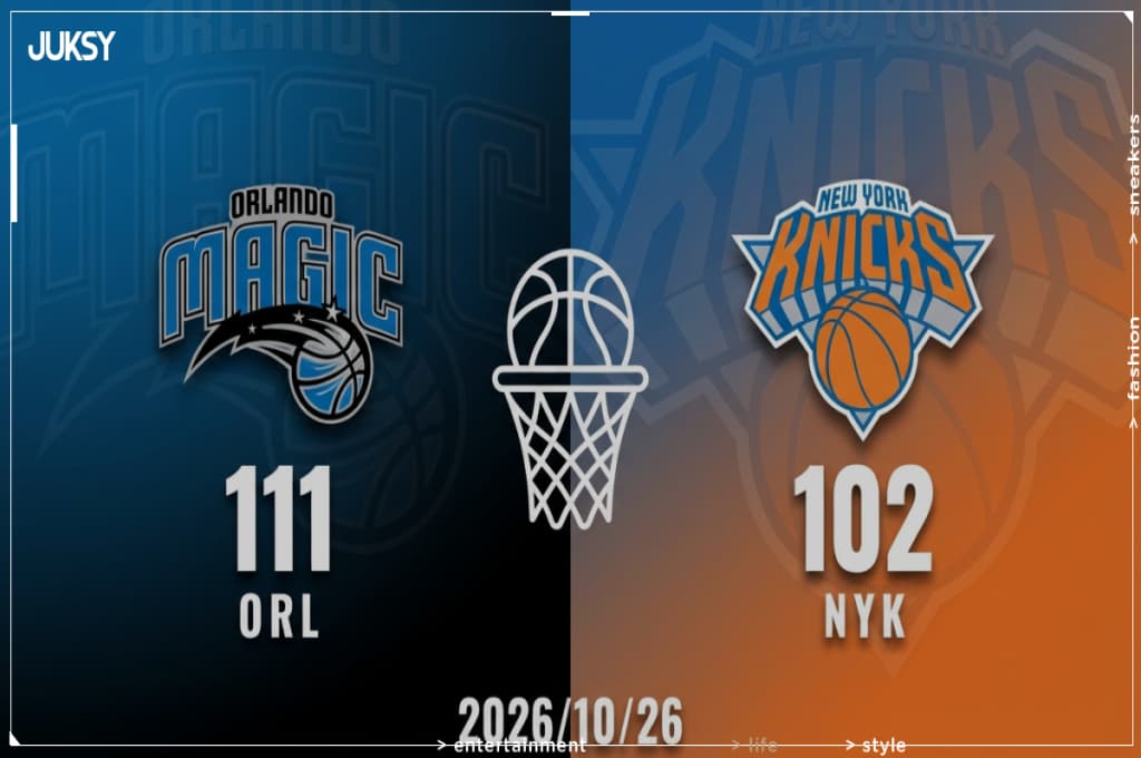 [2026/10/26 魔術 @ 尼克] 華格納第4節狂砍21分 魔術客場逆襲終結尼克連勝夢 - JUKSY 街星 籃球