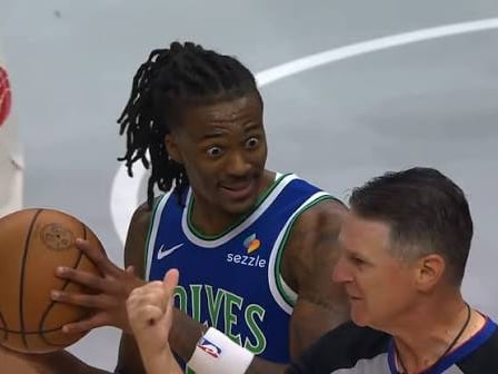 NBA／Bones Hyland 假裝砸球戲弄裁判卻慘遭吃T！當下「驚愕傻眼」爆笑畫面曝光！