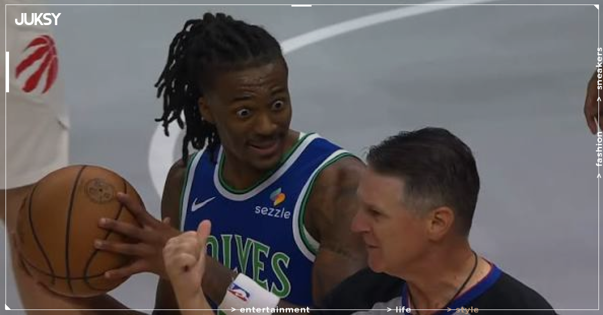 NBA/Bones Hyland 假裝砸球戲弄裁判卻慘遭吃T!當下「驚愕傻眼」爆笑畫面曝光!