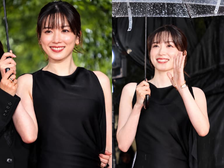 永野芽郁睽違1年半公開露面！東京國際電影節黑禮服走紅毯，主演兼製作《日町女王》！